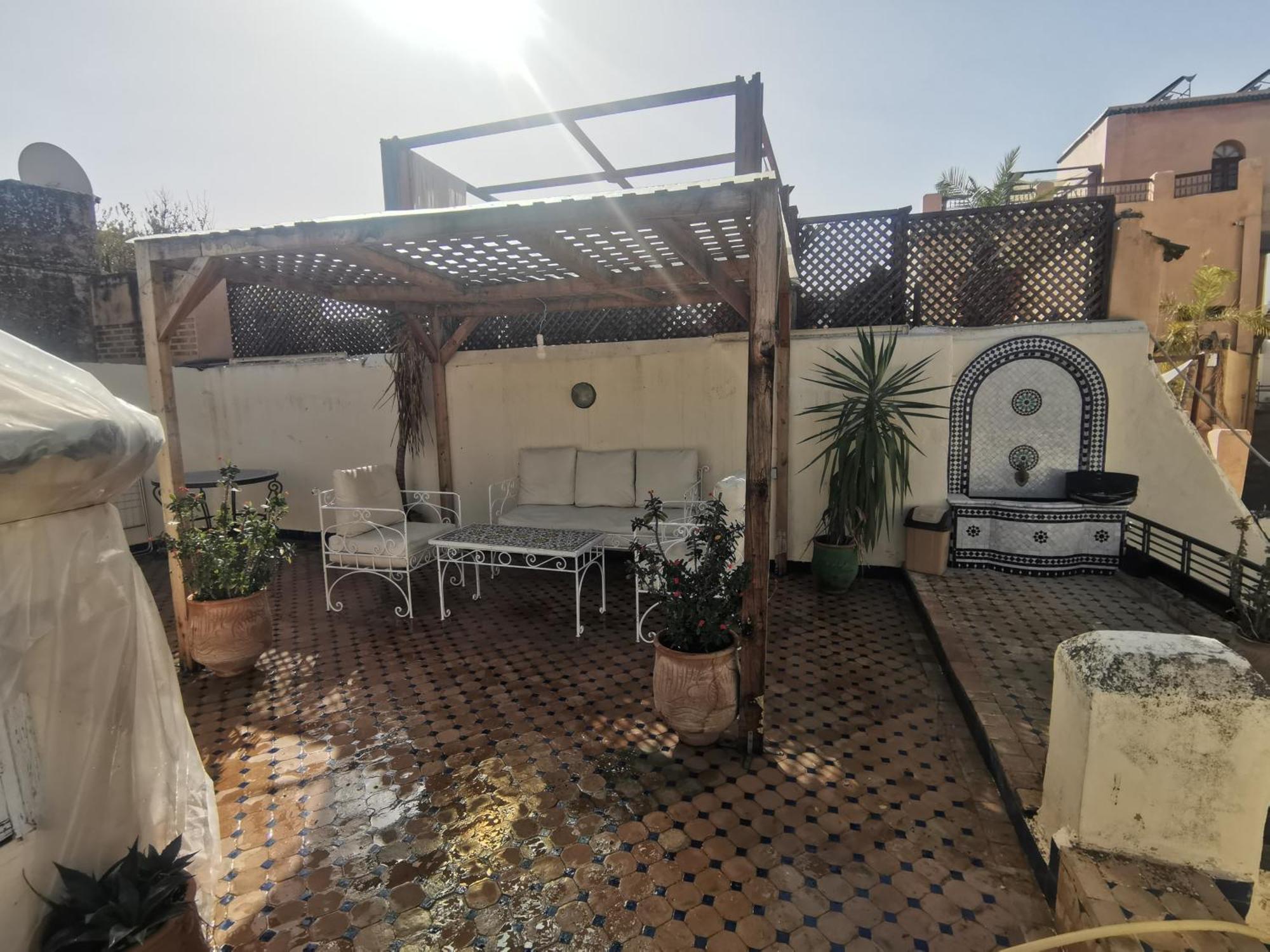 Riad Avec Terrasse Privee Et Piscine Partagee A 300M Fez Eksteriør billede
