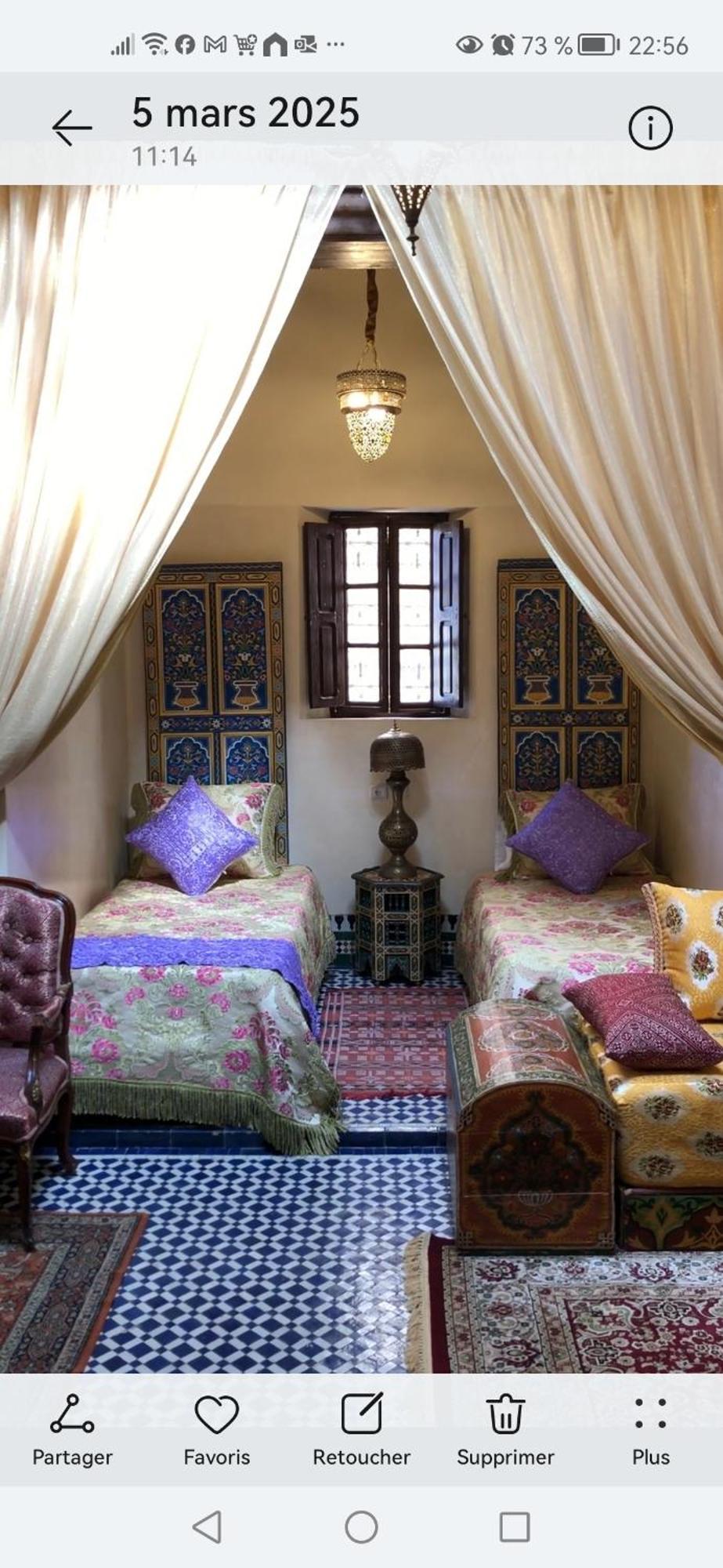 Riad Avec Terrasse Privee Et Piscine Partagee A 300M Fez Eksteriør billede